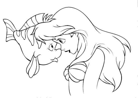 coloring pages for girls. mermaid 2 coloring pages