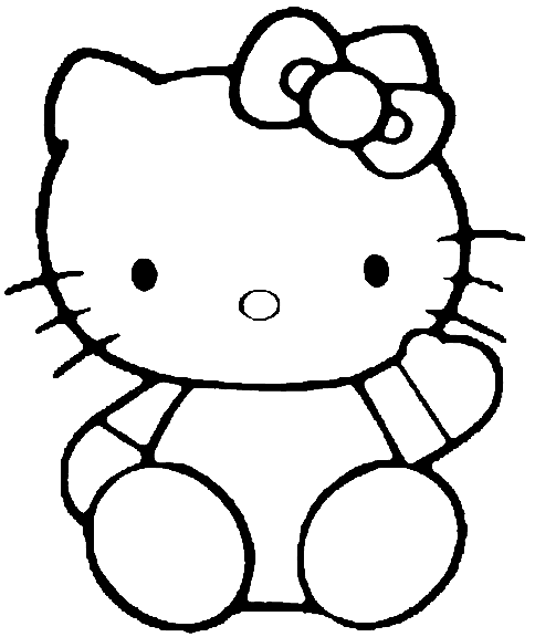 hello kitty devil. Hello Kitty Coloring Pages