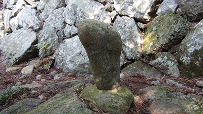 不思議な石を発見