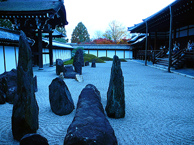 東福寺方丈庭園の見学1