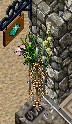 Oガーゴ燭台ｘ花
