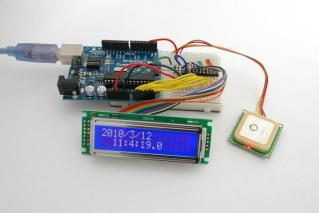 Arduino＋GPS時計