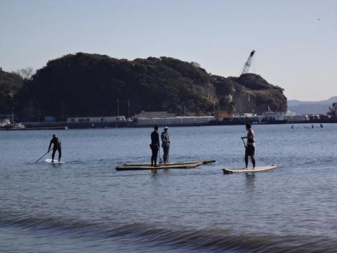 江ノ島一周 湘南 江ノ島 SUPスクール HOKUA SURF & SPORTS　