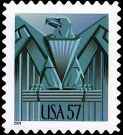 stamp usa 57 eagle 2001_eagle57 88 98b 84 99
