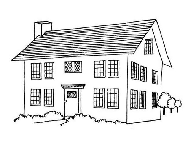 House Coloring Pages | coloring pages