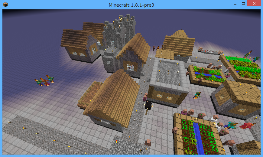 Minecraft バージョン 1 8から ゾンビの 村襲撃イベント が復活