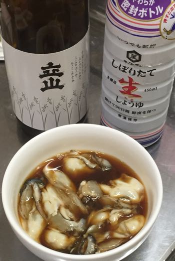 生牡蠣と牛すき鍋膳04