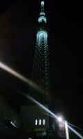 東京スカイツリー画像　スカイツリー・ライトアップ　夜のスカイツリー