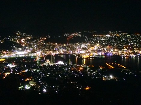 稲佐山からの夜景q１