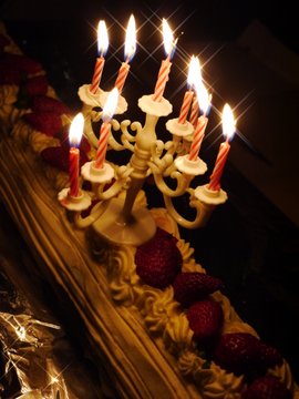 Cake&candle-2