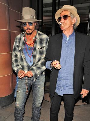 Johnny Depp And Keith Richards 5