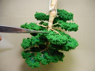 成瀬敬一の情景模型のブログ ミニチュア樹木の作り方