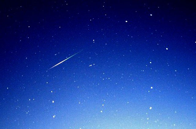 ふたご座流星群　ピークは12月14日深夜です