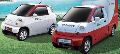 みんなの手の届く都市型電気自動車　ＣＴ＆Ｔ e-ZONE　イーゾーン