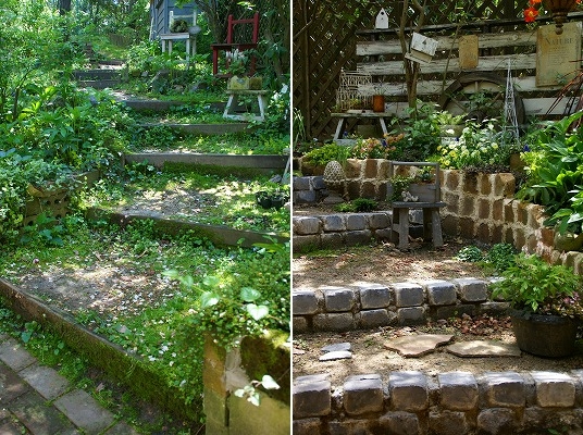 庭のdiy Part１ Mimosa Garden