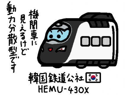 韓国鉄道公社 HEMU-430X