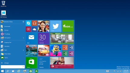 Windows 10　スクリーンショット　01