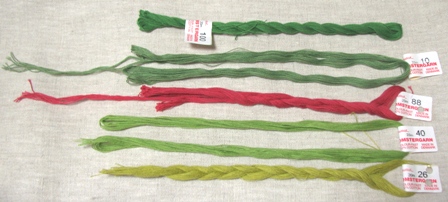 花糸の三つ編み