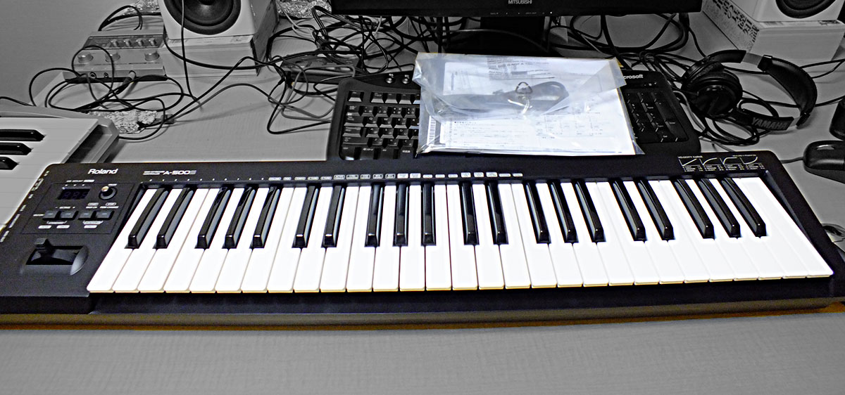 MIDIキーボード ]Roland A-500S のレビュー - 続・みゅーじっくがそふと