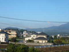 新玉川橋から富士山