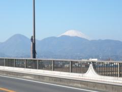 足柄大橋からの富士山