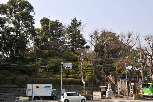 mt fuji hill with shinagawa shrine, 250310 2-18_s