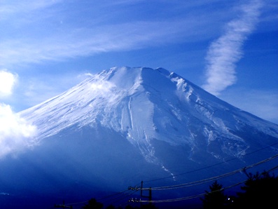 １２月１２日の富士山