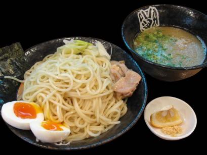 福岡県福岡市中央区「博多ちゃんぽん・つけ麺 ちょき」の煮卵つけ麺