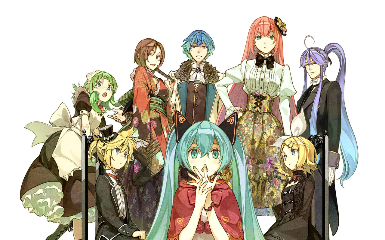 Vocaloid ボーカロイド 壁紙家 初音ミク その他複数 壁紙no 94 96