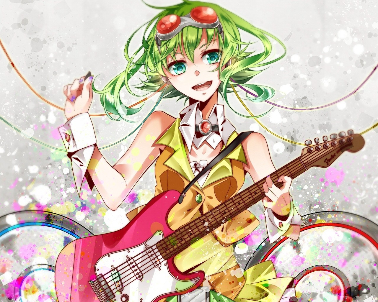 Gumi 壁紙no 43 45 Vocaloid ボーカロイド 壁紙家