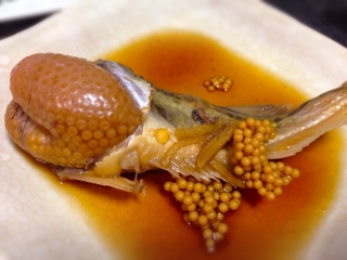 卵付きハタハタの煮付け 魚貝レシピ