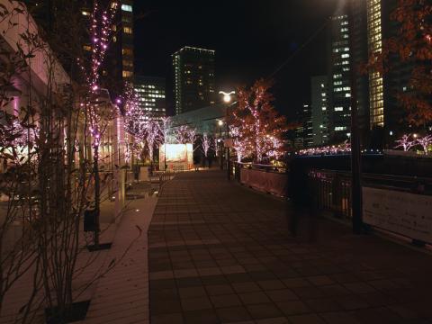 五反田駅～大崎駅の間のイルミネーションの写真2