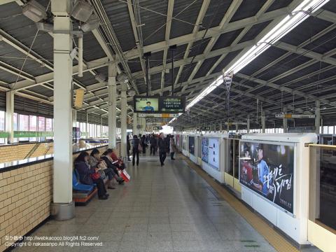 韓国の地下鉄の写真3